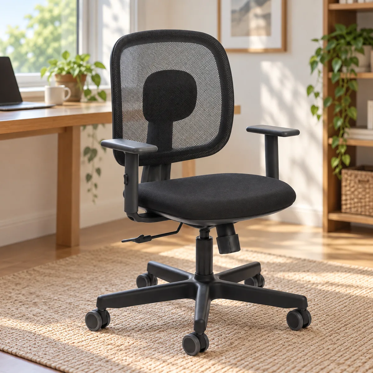 Cadeira de escritório Flexform Dot preta
