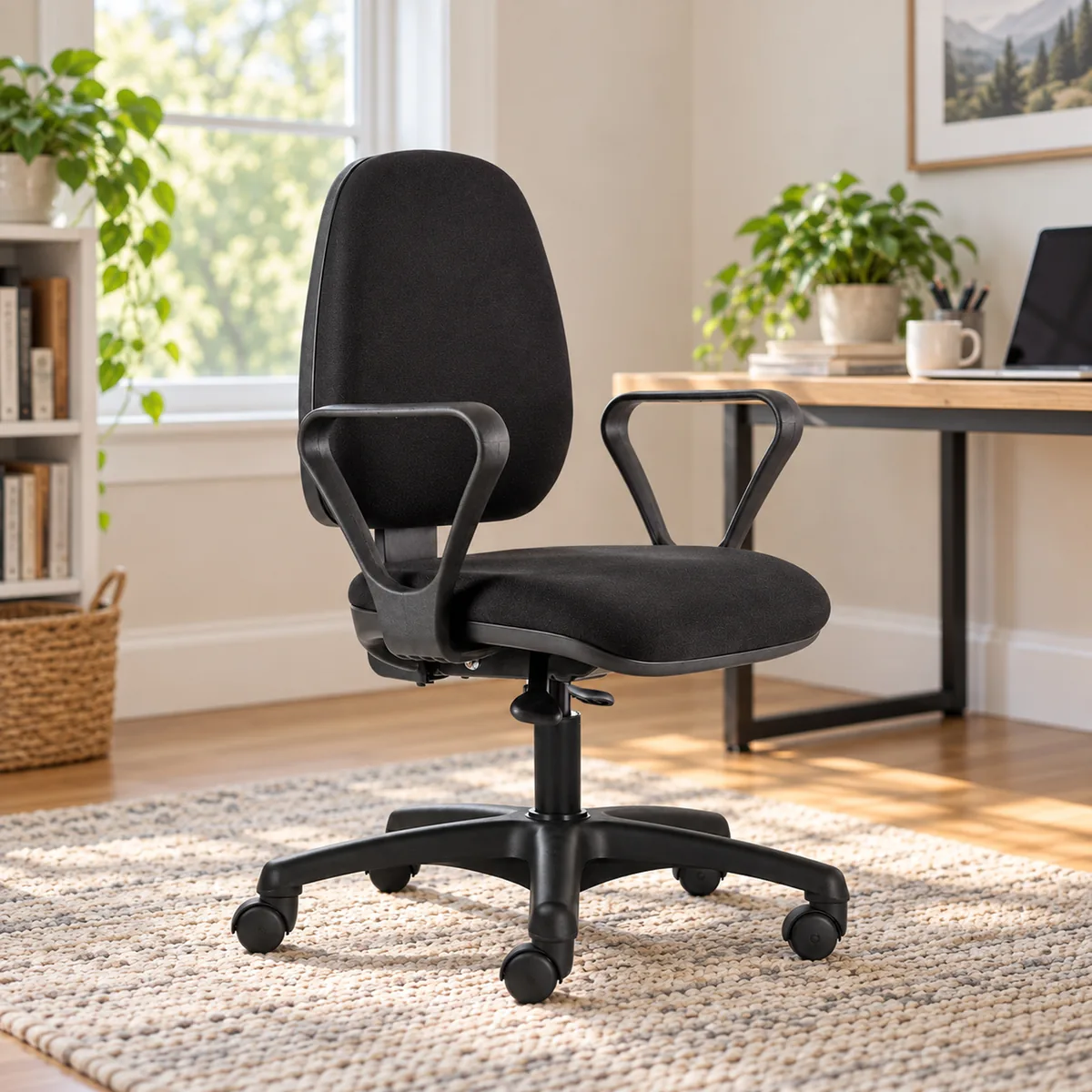 Cadeira de escritório Flexform Lite preta